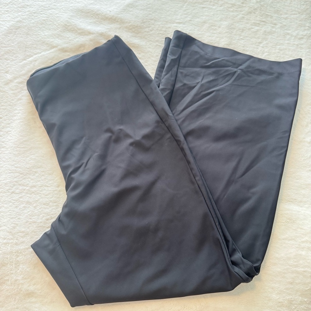 Calvin Klein Black Flare Trousers Stretch XL